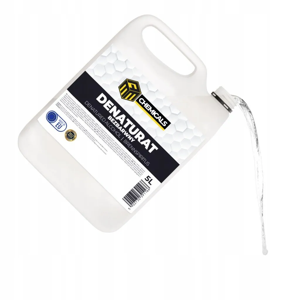 denaturat bezbarwny 5 litrów do prac technicznych