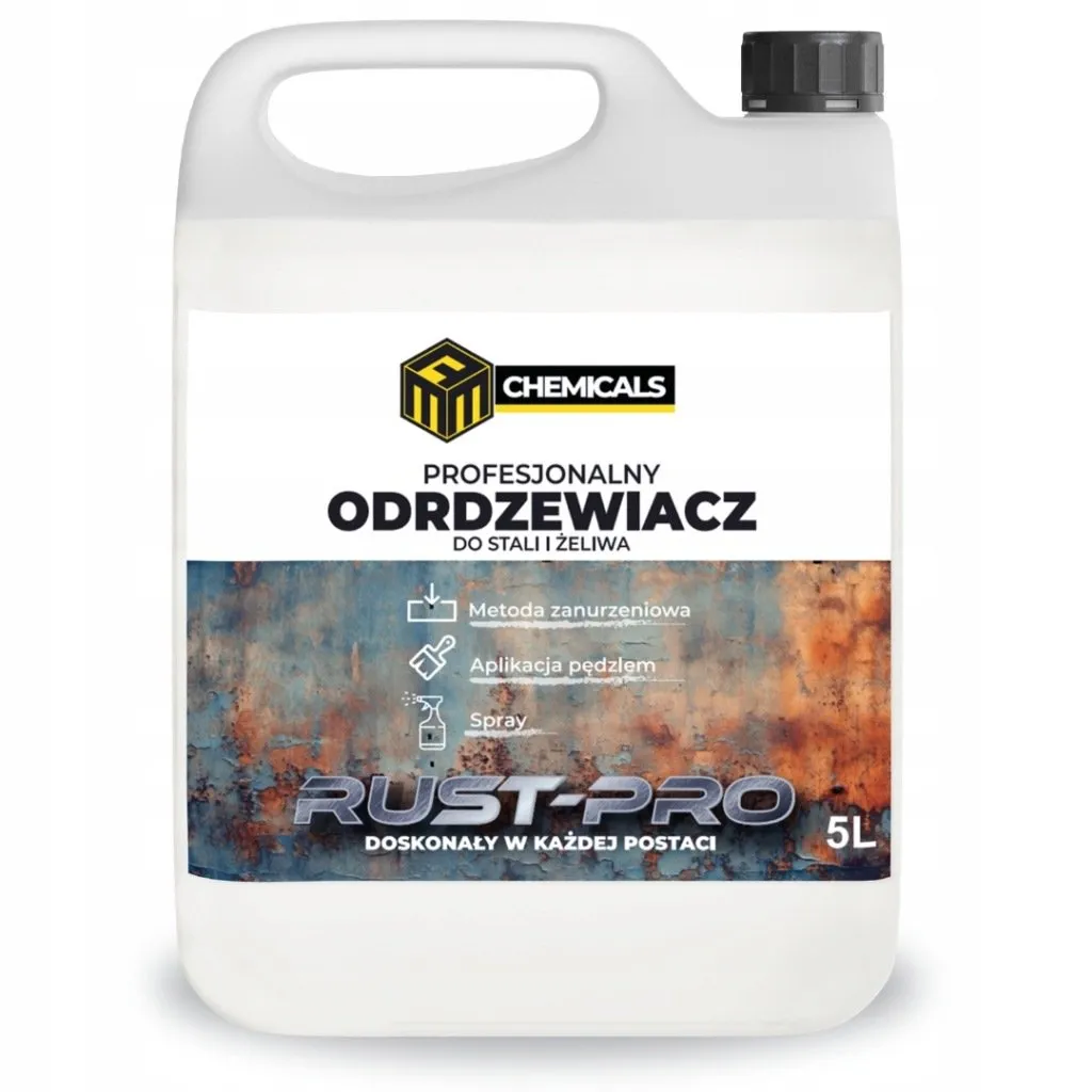 odrdzewiacz do stali i żeliwa 5 litrów