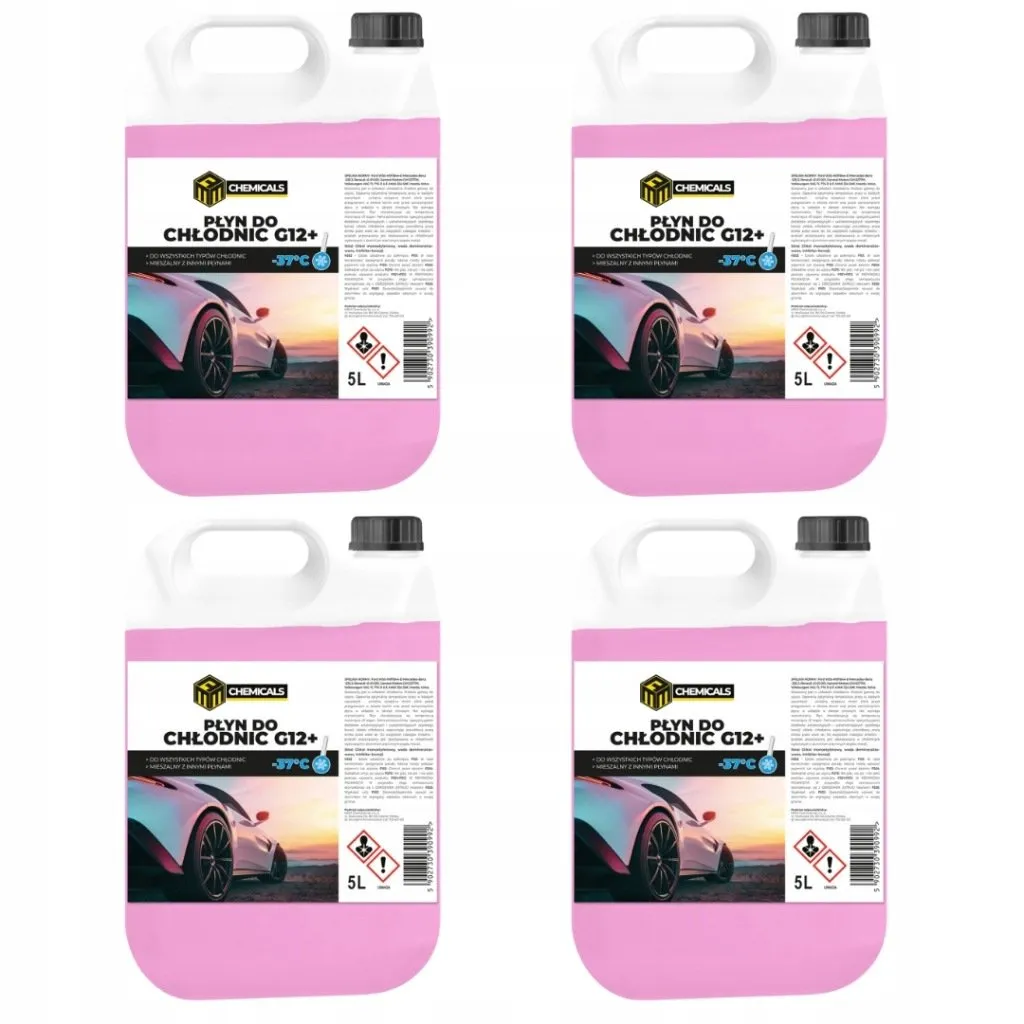 płyn do chłodnicy -37 stopni 5 litrów