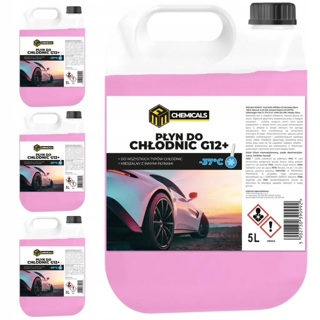 płyn do chłodnicy -37 stopni — zdjęcie produktu