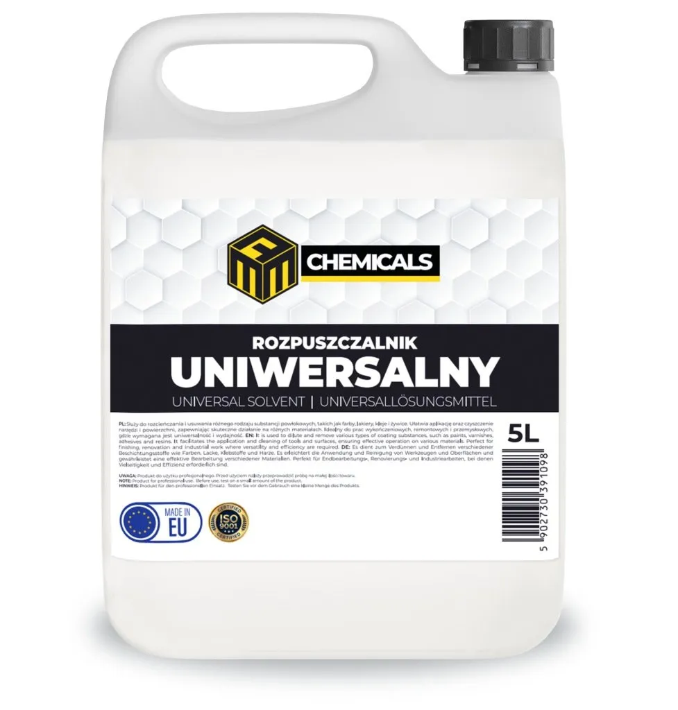 rozpuszczalnik uniwersalny do farb i lakierów 5l